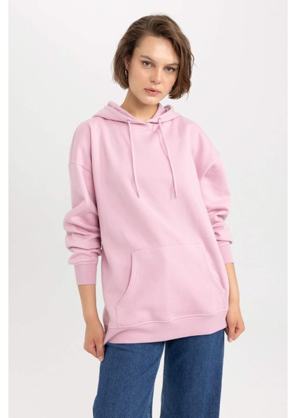 Kadın Sweatshirt Pembe M3417AZ/PN453