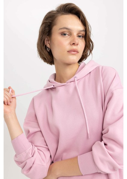 Kadın Sweatshirt Pembe M3417AZ/PN453