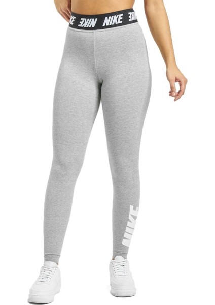 Nsw Legging Club Kadın Yüksek Belli Gri Tayt indirimleri