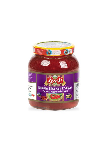 Ipek Domates ve Biber Karışık Salça 1.600 gr Pet ( 1 Adet )