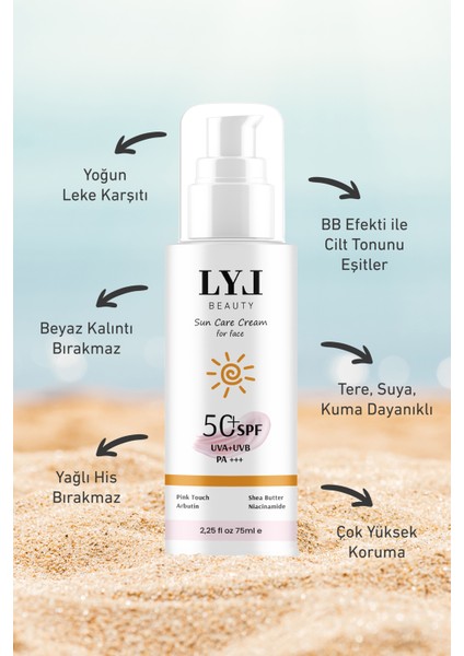 Spf+50 Yoğun Leke Karşıtı Yüksek Korumalı Pembe Ton Eşitleyici Güneş Kremi fırsatları