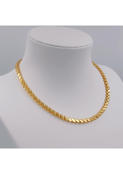 Çelik Gold Ince Arpa Kolye 45 cm fiyatları