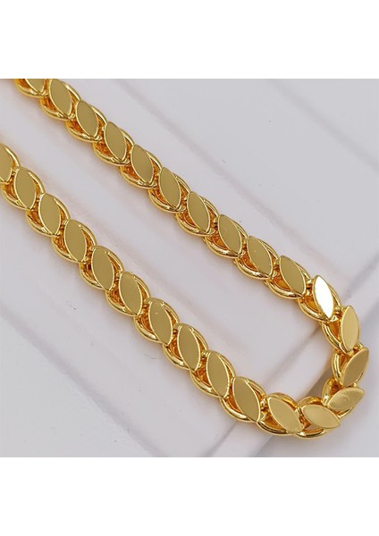 Çelik Gold Ince Arpa Kolye 45 cm indirimleri
