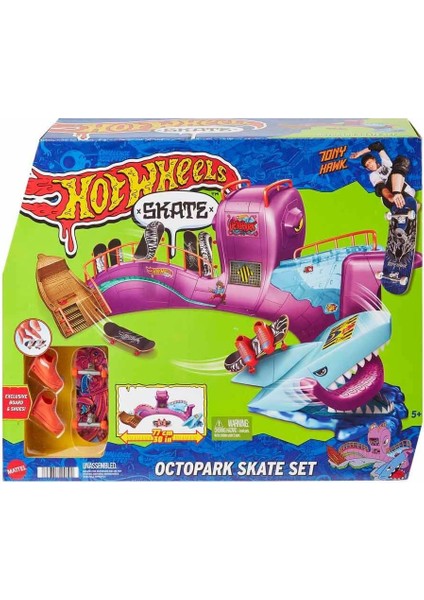 HMK01 Hot Wheels Skate Ahtapot Kaykay Parkı Oyun Seti fırsatları