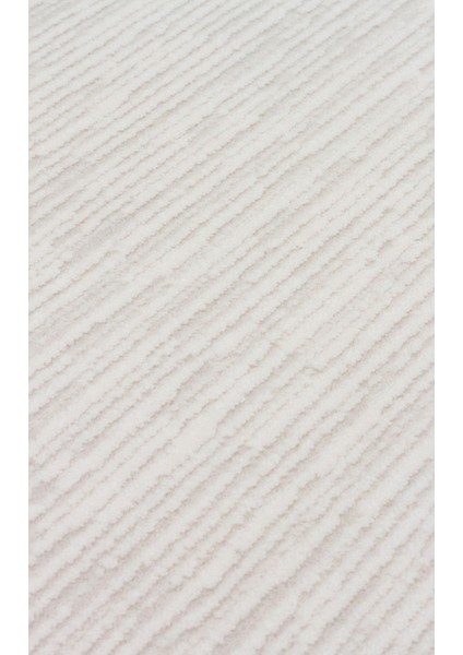Shade Shd Plaın Cream Sade ve Modern Akrilik Makine Halısı