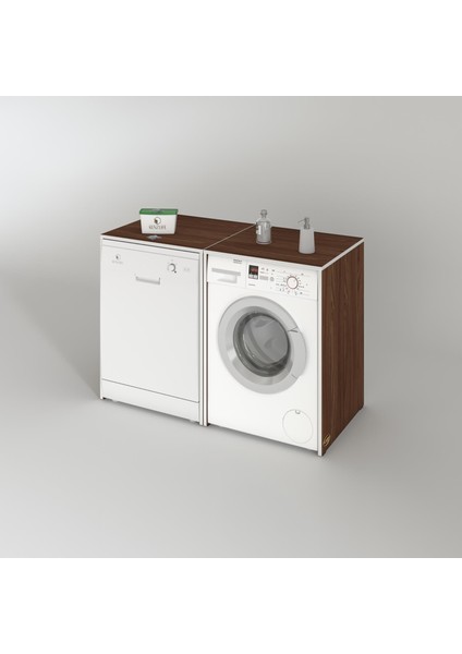 Kenzlife çamaşır&kurutma&bulaşık makinesi dolabı naumkare cvz 90*140*60 kapaksız arkalıksız fiyatları