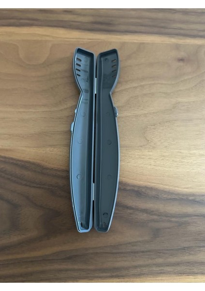 Gri Seyahat Tipi Diş Fırçalık Hijyenik Diş Fırça Kutusu Saklama Kabı Standart Boy fiyatları
