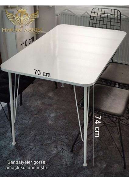 Beyaz Ayaklı 70X110 cm White Eclipse 2024 Mutfak - Çalışma - Bilgisayar Masası fiyatları