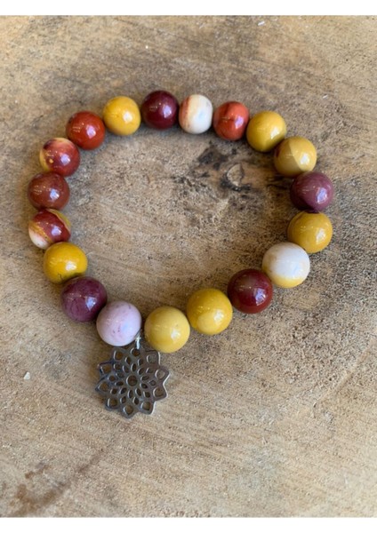 Mokaite Jasper Bileklik