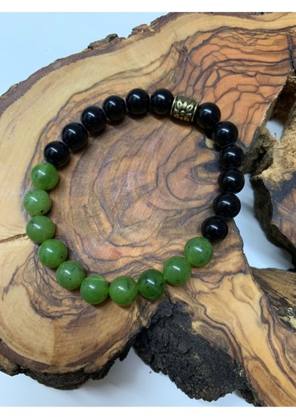 Yeşim ve Oniks Bileklik