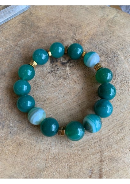 Yeşil Akik Bileklik