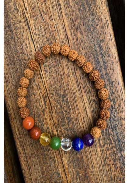 Rudraksha Çakra Bileklik