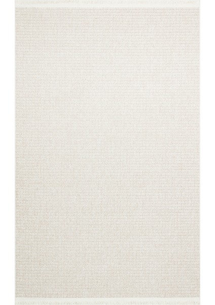 Motto Mot Plaın Beıge Yumuşak Tuşeli Örgü Dokuma Modern ve Şık Iskandinav Tarz Makine Dokuması Halı