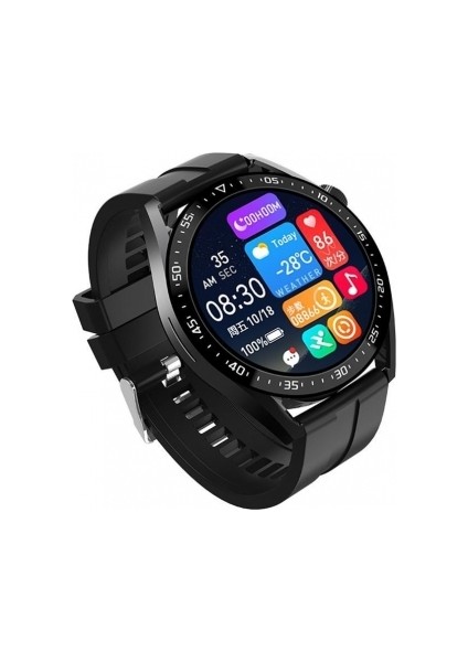 Hw3 Pro Hafıza Kart Girişli Bluetooth Çağrı Özellikli Tuşlar Aktif Tek Kordonlu 2023 Son Sürüm Akıllı Saat
