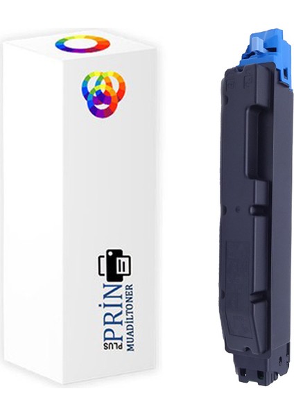Kyocera Ecosys M6230CIDN TK-5270 Mavi Muadil Toner 7 Bin Baskı