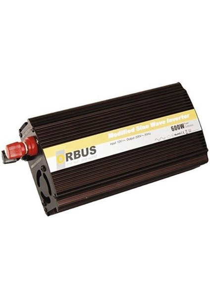 Invertör Orbus 12 Volt 600 Watt Modifiye Sinus