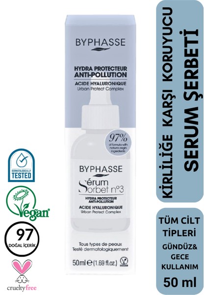 Kirliliğe Karşı Koruyucu Serum Şerbeti 50ML