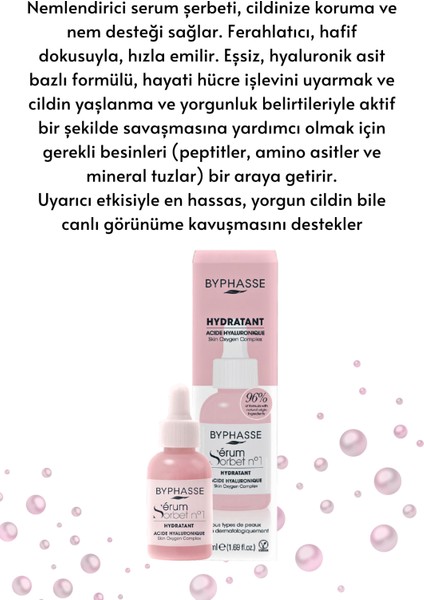Yoğun Nemlendirici ve Canlandırıcı Serum Şerbeti 50ML modelleri