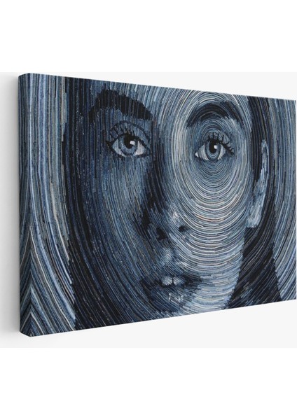 Sürreal Kadın Dekoratif Duvar TABLOSU-6530