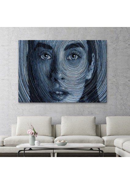 Sürreal Kadın Dekoratif Duvar TABLOSU-6530 fiyatları