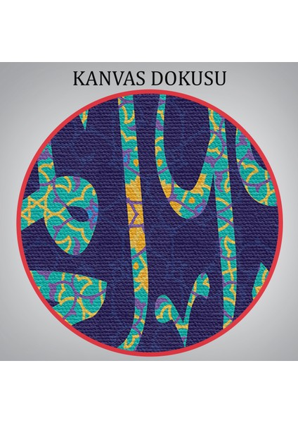 Allaha Şükürler Olsun, Yazılı Dekoratif Kanvas TABLO-3311 indirimleri