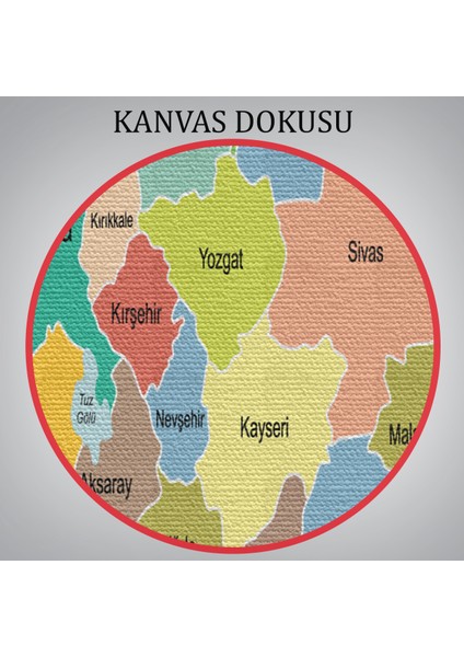 Türkiye Haritası Kanvas Tablo Eğitici ve Öretici Dekoratif Tablo Tablo 3118 indirimleri