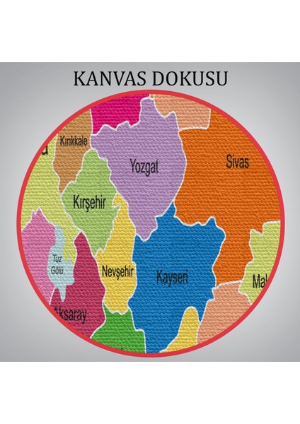 Türkiye Haritası Kanvas Tablo Eğitici ve Öretici Dekoratif Tablo Tablo 3120 indirimleri