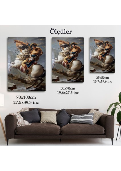 Bonaparte Franchissant Le Grand-Saint-Bernard TABLOSU-6296 fırsatları