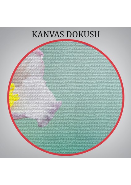 Zarif Çiçek ve Kelebek Dekoratif Kanvas Duvar TABLOSU-3579 indirimleri