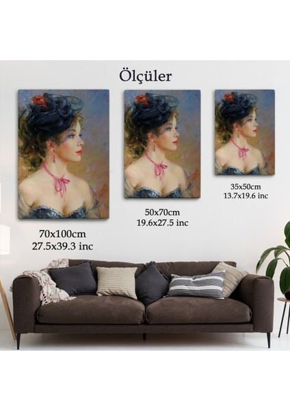 Güzel Helen Dekoratif Duvar TABLOSU-6142