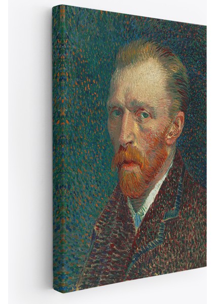 Vincent Van Gogh'un Portresi 1887 Kanvas TABLO-5114