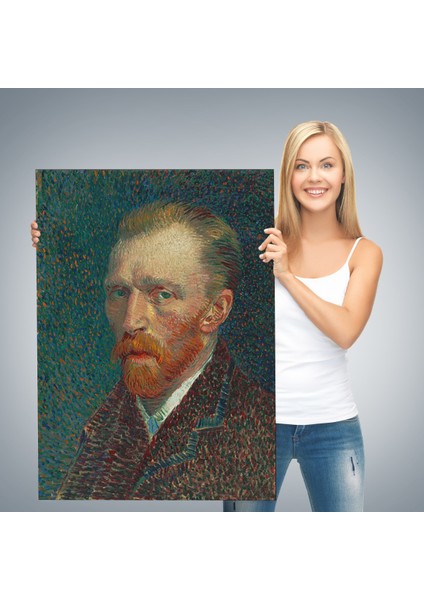 Vincent Van Gogh'un Portresi 1887 Kanvas TABLO-5114 modelleri