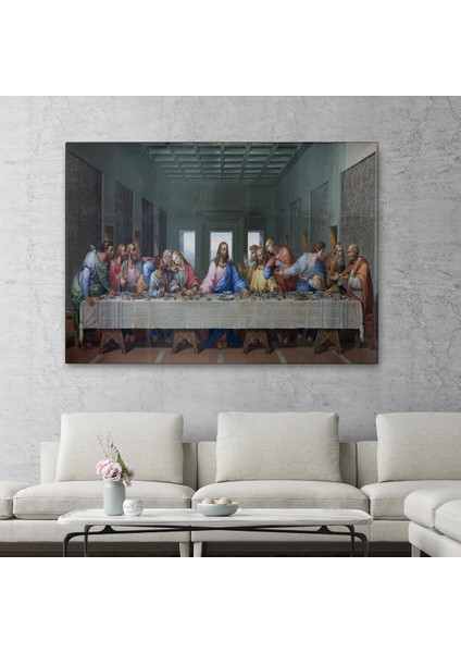 Da Vinci'nin Son Akşam Yemeği Kanvas TABLO-5184 fiyatları
