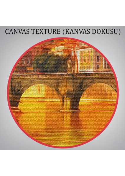 Italya'daki Aziz Petrus Katedrali ve Tiber Nehri TABLOSU-3544 indirimleri