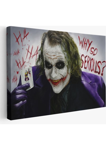 Why So Serious Joker TABLOSU-6618