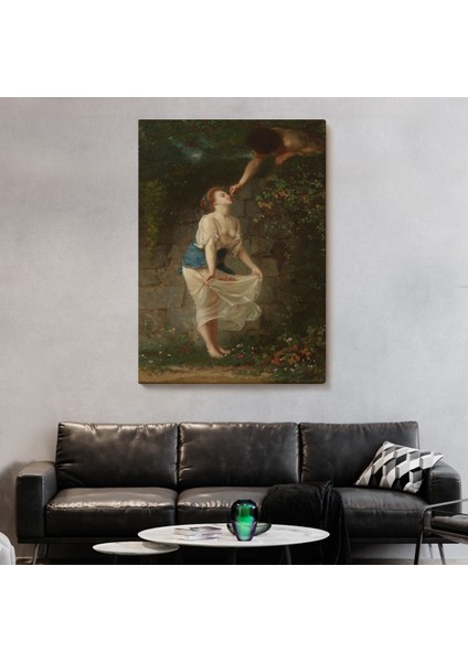 Kiraz Toplayan Sevgililer Duvar TABLOSU-6255 fiyatları