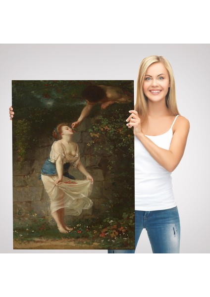 Kiraz Toplayan Sevgililer Duvar TABLOSU-6255 modelleri
