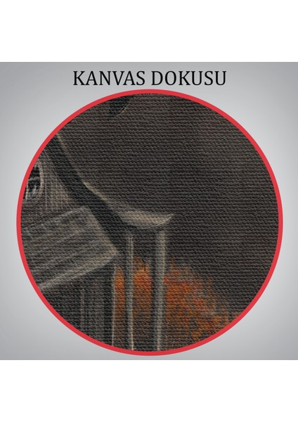 Perili Ev Cadılar Bayramı Dekoratif Duvar TABLOSU-5196