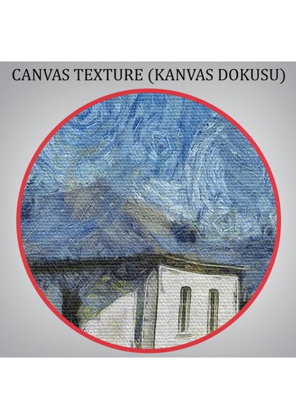 Göl Kenarındaki Köy Evi Dekoratif Duvar TABLOSU-3528