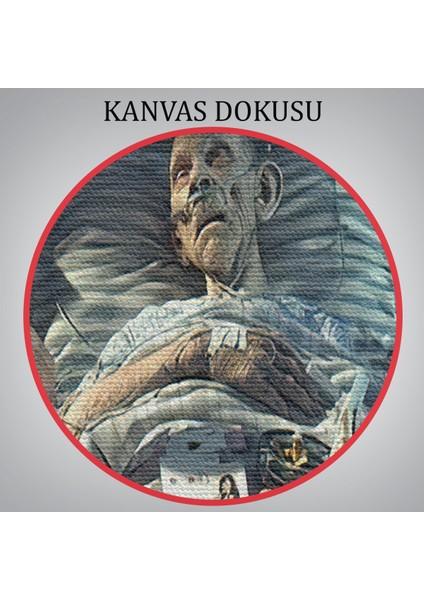 Azrail ve Melek Kumar Oynuyor Kanvas Tablo, Ölüm Meleği Çalışıyor TABLO-5373