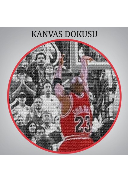 Michael Jordan Üçlük Şutu Kanvas TABLO-5171 indirimleri