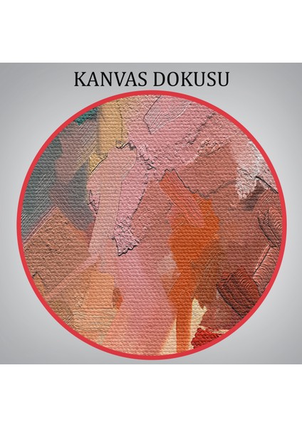 Fırça Darbeli Soyut Modern Sanat Yağlıboya Görünüm TABLO-3651 indirimleri