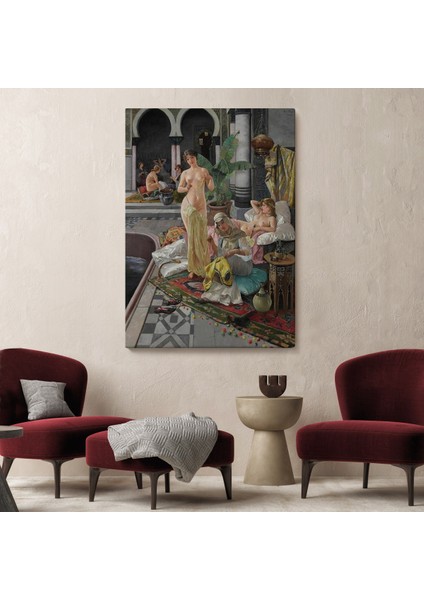 Osmanlı Kadınlar Hamamı Duvar TABLOSU-6054 fiyatları