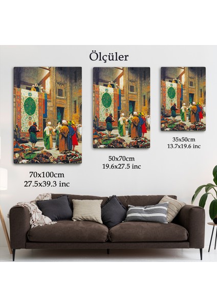 Jean Leon Gerome Halı Tüccarı duvar TABLOSU-6452 fırsatları