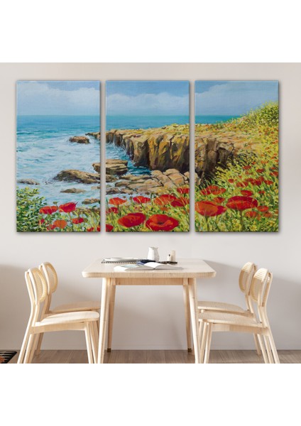 Deniz Manzaralı Dekoratif Kanvas Duvar TABLOSU-3431 modelleri