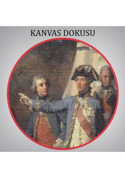 Yorktown Kuşatması Tablosu - Couder Yorktown VERSAILLES-6546