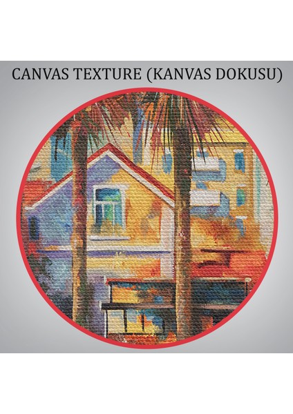 Yağmurdan Sonra Sevilen Sochi Şehrinin Mimari Manzara Kanvas Duvar TABLOSU-1114 indirimleri