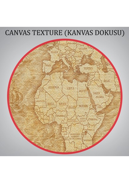 Eskitme Vintage Dünya Haritası 1060 indirimleri