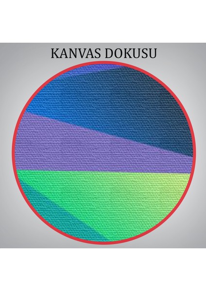 Renkli Geometrik Şekiller Çok Renkli Soyut Kanvas TABLO-5250 indirimleri