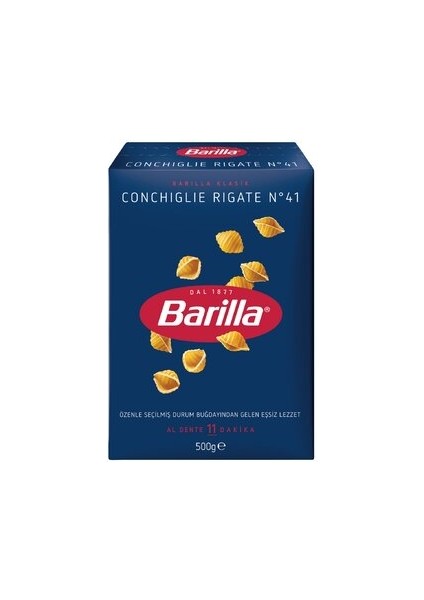 Mini Midye Makarna (Conchiglie Rigate) 500 gr ( 12 Adet )